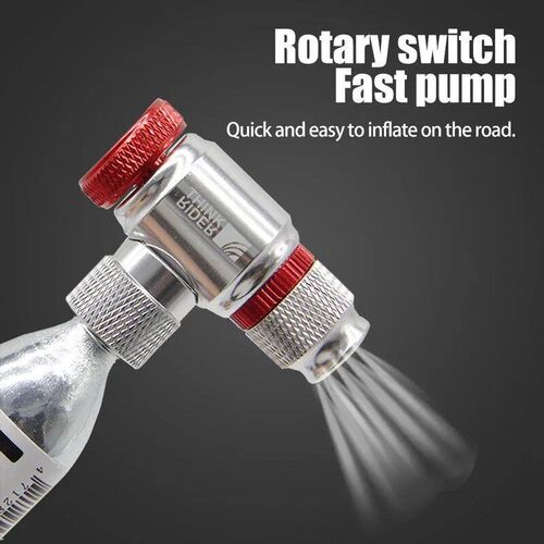 ThinkRider CO2 Pump For Bicycle Schrader Presta Adapter Bike