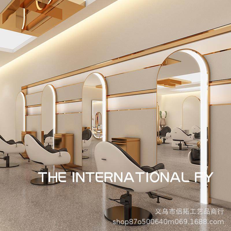 网红发廊专用理发店单面挂墙镜子壁挂式LED触控款镜台[工厂直销],鲜花速递/花卉仿真/绿植园艺,割草机/草坪机,淘宝优惠券,粉丝福利购,淘宝优惠卷