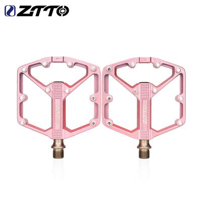 ZTTO自行车脚踏三培林脚踏粉色脚踏铝合金脚踏铬钼钢轴芯骑行配件
