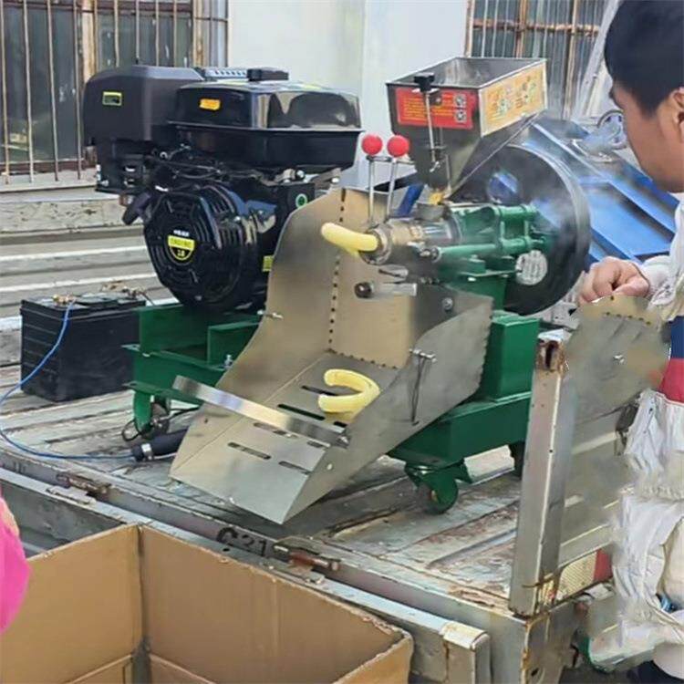 2024兼职汽油食品膨化机炸空心棒自动切断膨化机玉米大米米花糕机