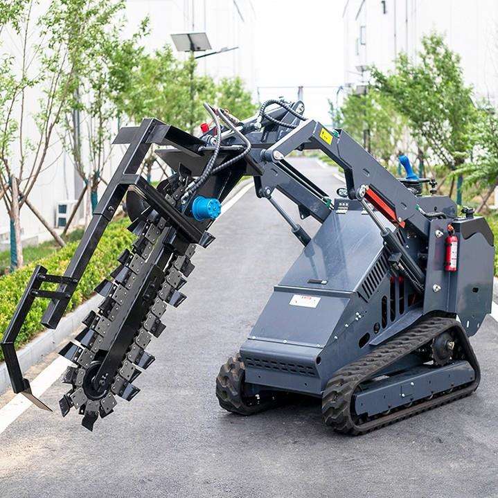 小型滑移式装载机 研磨打桩破碎多功能工程装载机 液压先导滑移机