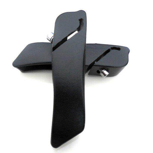 山地自行车一体小付把牛羊角锁死把套铝合金烤漆休息副把配