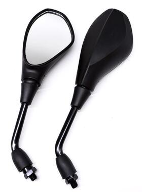 摩托车后视镜改装复古F650GSGSR600春风电动车通用反光镜倒车镜