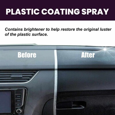Car Plastic Spray Car Interior Seat Dashboard Cleaner Stain