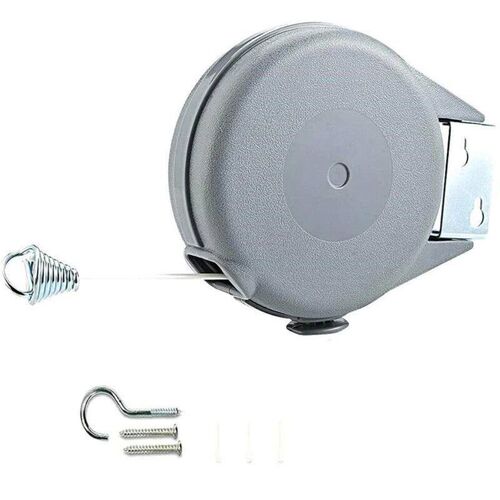 Retractable Clothesline Indoor Outdoor Clothes Line Heavy Du