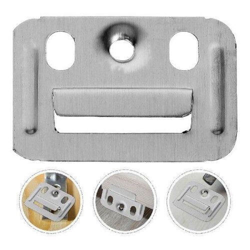 100 Pcs Bamboo Fiber Board Buckle for Integrated Wall Panel