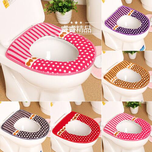 winter plush toilet seat thicken universal seat sit cover