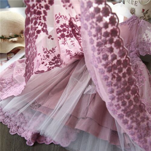 3-8Yrs Toddler Girl Summer Dresses Lace Tutu Party Princess