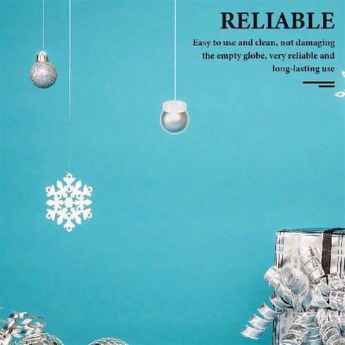 20 Pcs Inflatable DIY Snow Globe Child for Children Making