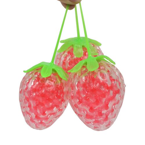 1Pcs Squeeze Toys Classic Christmas Present Spongy Strawberr