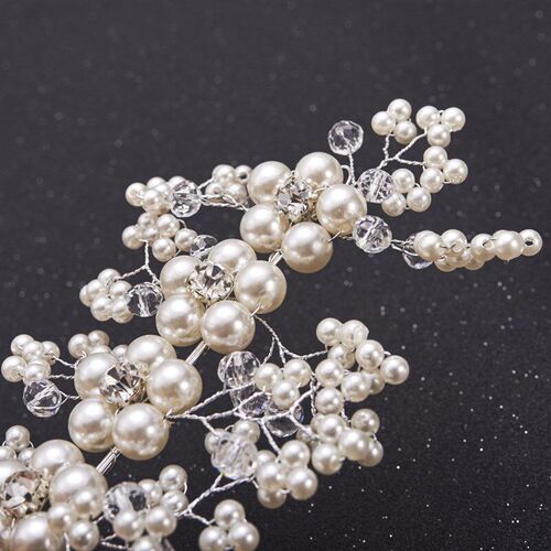 Korean Bride Wedding Studio Photography Hair Comb Handmade P