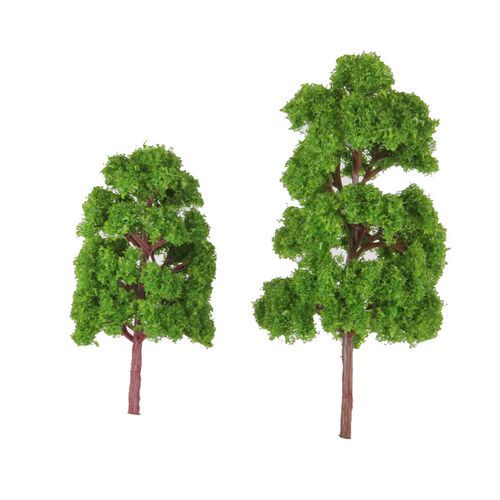 10 Green Model rees 1:75 HO Scale Train Railway War Game ama
