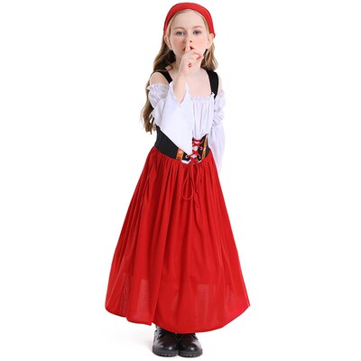 Halloween Dress Kids Medieval Farm Costume Munich Beer Festi