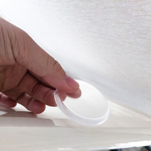 6pcs Transparent Soft Silicone Wall Protector Self-adhesive