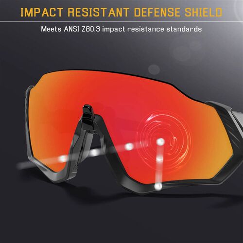 Bwake Polarized Replacement Lenses for-Oakley Mainlink OO926