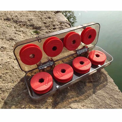 8pcs Fishing Box Spools Line Case Wire Board Fishing Winding