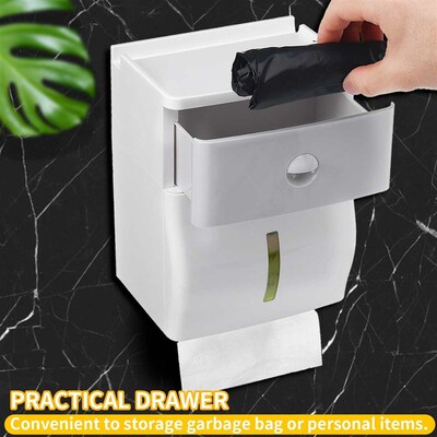 Washroom Paper Towel Dispenser Wall Mounted Paper Holder Wa