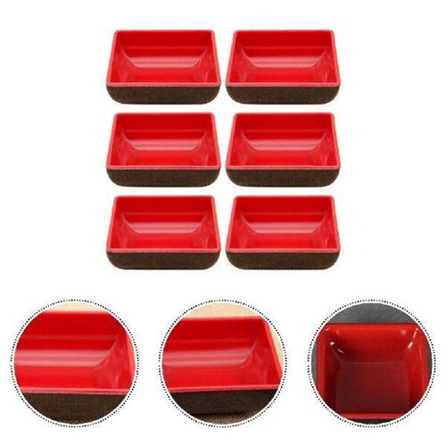 6 Pcs Pinch Bowls Vinegar Dish Sauce Seasoning Plate Food