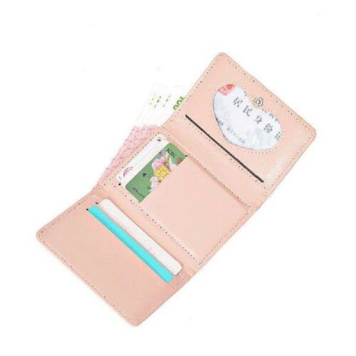 Cute Wallets For Women Star Embroidery Folding Short Hasp