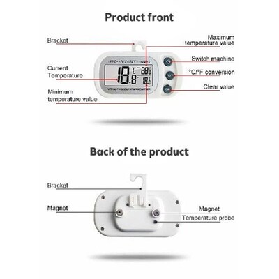 Hanging Household Mini Digital Electronic Fridge Frost