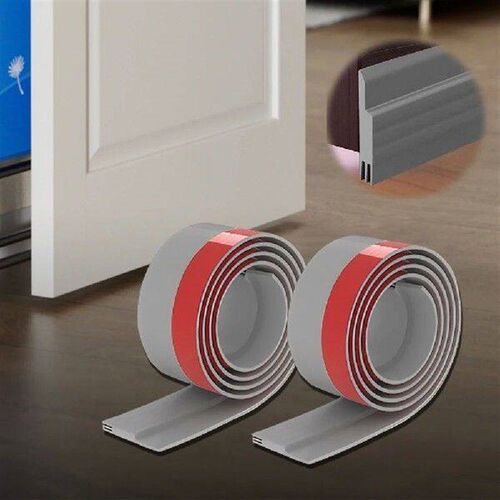 Door Draft Stopper Self Adhesive Door Sweep Dust Noise Cold