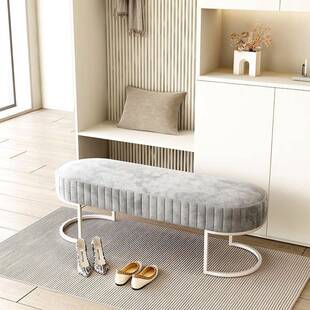 凳凳长床尾凳家用门口长 试凳衣HFW间商场息凳子换鞋 服装 休店试鞋