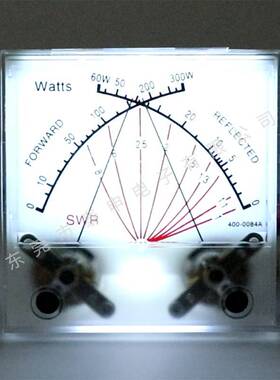 M驻波表头无线电台SWRaWtteter双针60/机30P-64XA-B0W功率表发射