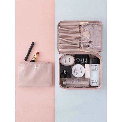Ladies Portable High Appearance Index Cosmetic Bag Large-cap