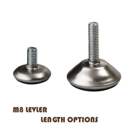 4PCS Chair Desk Cabinet etc Furniture Levelers M8 Threaded h