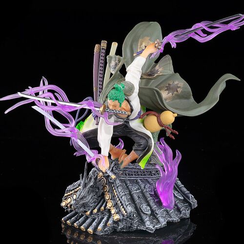 One Piece Action Figure Three-Knife Fighting Skill Roof Kimo