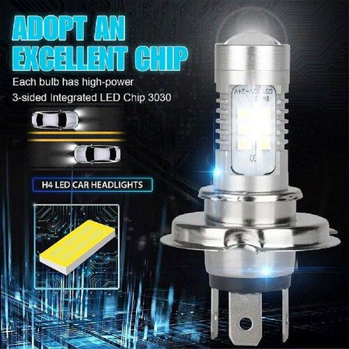 H4 9003 HB2 Car Head Lamp Bulb 6000K 220W 12V Headlight