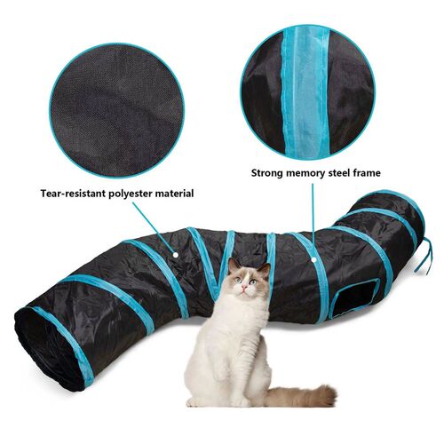 Cat Tunnel Foldable Cat Tunnel Pet Supplies Cat S T Y Pass P