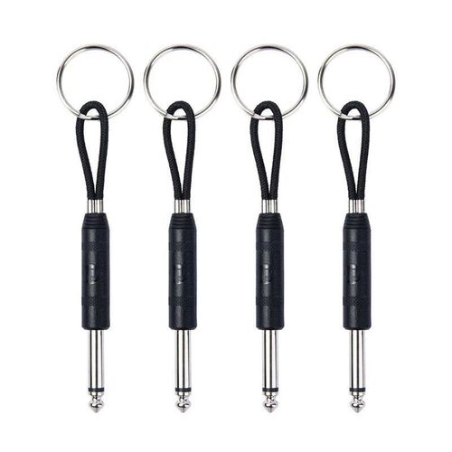 4Pcs Guitar Plug Keychain for Marshall Amp Key Holder,for Fe