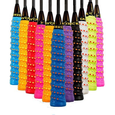 10 Pcs Anti-slip Sweatbands Tennis Racket Grip Tape Badminto