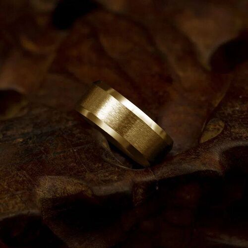 Ring Men 2023 Fashion Titanium Steel Black Classic Ring For