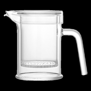 纯正泡茶杯全玻璃过滤内胆耐高温泡茶壶绿茶滤茶器泡红茶专用茶具