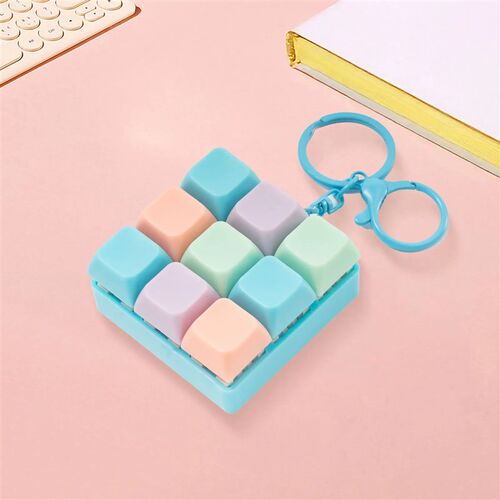 Fidget Decompression 9 Keyboard Key Toy For Adults Antisss T