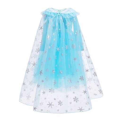 Elsa Dress for Kids Girl Children Clothing Long Sleeves