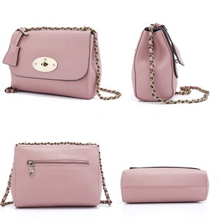 Brand Genuine Leather Women Handbag Chain Strap Fashion Exqu