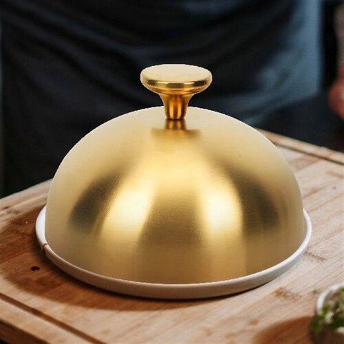 Indoor Stainless Steel Steak Cover Griddle Pan Grill