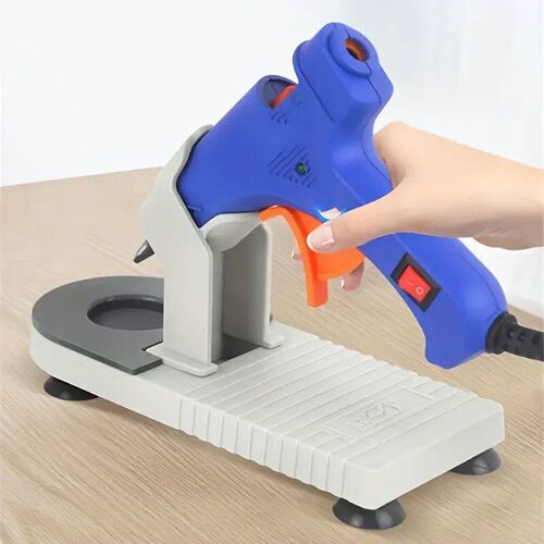1pc Hot Glue Gun Holder Plastic Hot Melt Glue Gun Base Stand