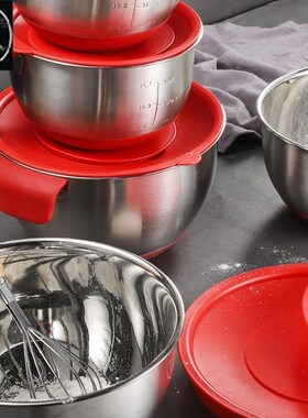 Mixing Bowls Non Slip Whisking Egg Bowls For Salad Baking