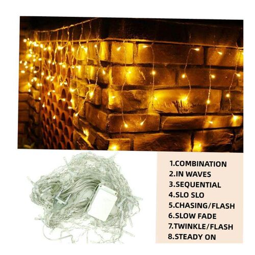 Christmas Lights Waterfall Outdoor Decoration 5M Droop 0.4-0