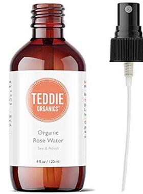 Teddie Organics Organic Rose Water Face Toner Alcohol Fre