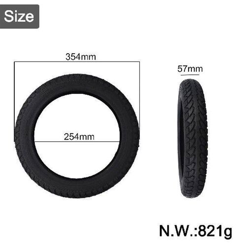 Can Be Used For Long Time 14inch Road Outer Tire 14x2.125