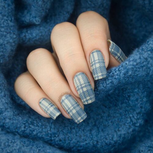 BORN PRETTY 12*6cm Rectangle Nail Art Stamping Template  Che