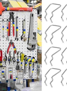 12 Pcs Grater Clamp Rack Miss Shelving Display Hooks