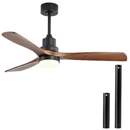 E ENERGETIC LIGHTING 52 Ceiling Fan with Lights Remote C