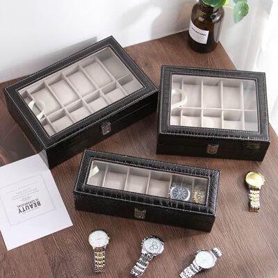 Menlo leather watch storage box european-style box stalls