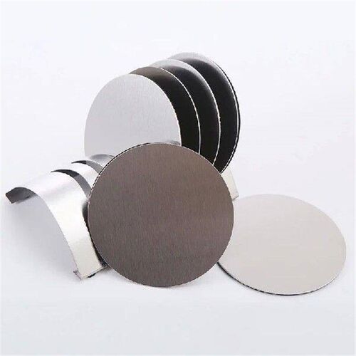 6pcs/set Stainless Steel Coaster Set Drink Coasters